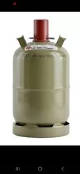 Stahl Gasflasche 11 kg Grau Propangasflasche leer Camping Gas Grill Flasche