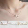 Personalisierter Eigener Name Buchstaben Halskette Modeschmuck Zubehör Für Damen