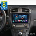 8-Core 4+64GB Android 14 Autoradio Carplay Navi Für Toyota Avensis T27 2009-2014