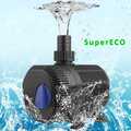 Bachlaufpumpe SuperECO Teichpumpe Aquarium Tauchpumpen Wasserpumpe 2300L/H