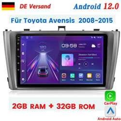 Für Toyota Avensis 2008-2015 2+32GB Carplay Autoradio Android GPS NAVI WIFI DAB+