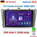 Für Toyota Avensis 2008-2015 2+32GB Carplay Autoradio Android GPS NAVI WIFI DAB+