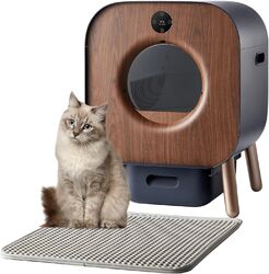 PAWBBY P1 Ultra Selbstreinigende Katzentoilette,Geruchsbeseitigung App-Steuerung€271 ✅-€15% mit Code: NEULINGE2024✅