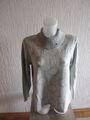 "SIEGEL" Edler Damen Strick Pullover silbergrau Gr. 44 Made in Germany SEHR GUT!