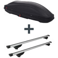 Dachbox G3 Spark + Dachträger G3 Clop airflow für Dacia Logan Express Typ FS FP
