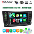 Android13 Autoradio GPS NAV BT KAM 4+64G Für Mercedes Benz E-Klasse W219 CarPlay