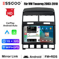 Autoradio Apple Carplay Android 13 RDS GPS NAV 1+32G Für VW Touareg 7L 2003-2010