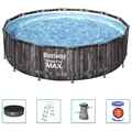  Steel Pro MAX Swimmingpool Set Pool Schwimmbecken Schwimmbad Kinderpool Bestway