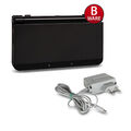 New Nintendo 3DS Konsole in Schwarz / Black mit Ladekabel #50B