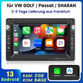 Carplay Android13 Für VW Polo 9N Golf4 Jetta Passat T5 Autoradio DAB+ 2+64G WIFI