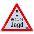 Wald & Forst Warnschild – Achtung Jagd Warnschilder & Flaggen NEU