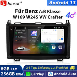 8+256G Android13 Autoradio GPS Nav Für Benz A/B Klasse Sprinter Viano VW Crafter