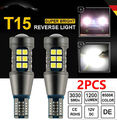 2x Canbus LED T15 W16W 1200LM 27SMD Glühlampe Rückfahrlicht Rücklicht DE NE O3F0