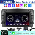 Für Mercedes Benz C Klasse W209 C209 W639 DVR DAB+ Android 13 Autoradio Carplay