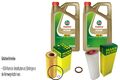 MANN-FILTER Inspektionspaket 10L CASTROL 5W-30 M für BMW X3 3.0d xDrive30d 525d