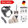 Verstellbares Katzengeschirr Ausbruchsicher Katzengeschirr Mit Leine Set