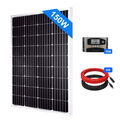 Solarmodul Solarpanel Kit Monokristallin 150W 12V Solarzelle für RV Wohnmobil