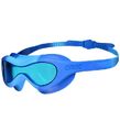 Arena Kinder Spider Mask Schwimmmaske Schwimmbrille blau