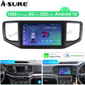 9" 2+32GB Android 13 Autoradio Carplay GPS Navi WiFi RDS Für VW Amarok 2016-2021