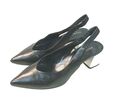 V01) BRUNO PREMI Damen Schuhe Sandalen Sling Back Pumps Gr. 40 Leder 