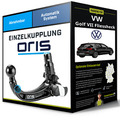 Abnehmbare Anhängerkupplung für VW Golf 7 08.2012-03.2021 Typ 5G1 Oris AHK