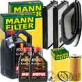 MANN INSPEKTIONSPAKET+7L MOTUL EFE 5W30 MOTORÖL passend für BMW X5 E70 X6 30 40d