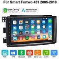 Für Smart Fortwo 451 2005-10 32G Android 13 Autoradio Apple Carplay GPS Navi RDS