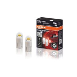 OSRAM W5W-LED GEN2 NIGHT BREAKER mit Straßenzulassung Model 2024/25 DUOBOX