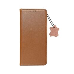 FÜR SAMSUNG GALAXY A14 5G - ECHT LEDER FORCELL Tasche Handy Case Hülle BRAUN