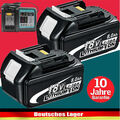 2X 18V/8,0Ah für Original Makita Akku BL1860B BL1850 197422-4 BL1850B BL1830 LED