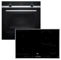 Herdset Siemens Backofen ecoClean + Beko Induktionskochfeld Booster autark 80 cm