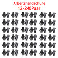 Arbeitshandschuhe Mechanikerhandschuhe Montagehandschuhe 12 bis 240 Paar schwarz