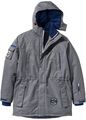 Funktions-Langjacke mit Kapuze Regular Fit Gr. 48 Rauchgrau Herren-Jacke Neu*