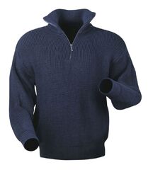 Arbeitspullover Bundeswehr Pullover Troyer NAVY Berufspullover BW Pulli Marine  