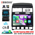 Autoradio Android 13 2+64G DAB+ Carplay GPS NAV Kamera Für VW Touareg 7L 03-2010