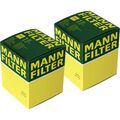 2x Original MANN-FILTER Hydraulikfilter für Automatikgetriebe HD 509/2 