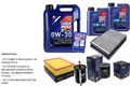 INSPEKTIONSKIT FILTER LIQUI MOLY ÖL 7L 0W-30 für Audi A4 Cabriolet 8H7 B6