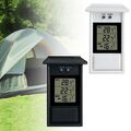 Digitalanzeige Max Min Gewächshaus Thermometer Gauge Garten Innen Außen Wand