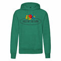 Fruit of the Loom Classic Hooded Sweat mit großem Vintage-Logo auf der Brust NEU