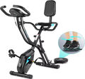 3in1 Indoor Fitnessbike Fahrrad Heimtrainer Trimmrad Hometrainer mit LCD-Display