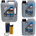 Motoröl Set Top Tec 4600 5W-30 LIQUI MOLY 7 Liter + Ölfilter für BMW 3 4 5er 6er