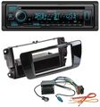 Kenwood Bluetooth DAB CD MP3 USB Autoradio für Seat Ibiza ab 08 Klavierlack schw