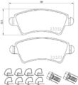 HELLA Bremsbeläge Bremsbelagsatz Bremsklötze Vorne 8DB 355 009-871