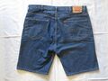 LEVIS 505 Jeans W40 kurze Hose kurz shorts blau blue washed neuwertig gr. Größe