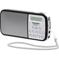 TechniSat Techniradio RDR Taschenradio DAB+, UKW AUX, USB  Taschenlampe Silber