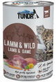 Tundra Katzenfutter Lamm & Wild, Nassfutter 6 x 400 g