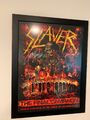 Slayer signiertes Poster signed Last Show Final Campaign 2019 LA Forum