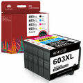 Druckerpatronen Set für Epson 603 XL XP2100 XP3100 XP4100 WF2810 WF2830 WF2850