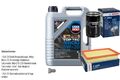 BOSCH Inspektionspake 5 L LIQUI MOLY Top Tec 4600 5W-30 für VW Seat Sharan 7M8