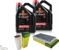 MOTUL 9 L 5W-30 MOTOR-ÖL+MANN-FILTER für BMW 5er E60 530xd 530d Touring E61 525d